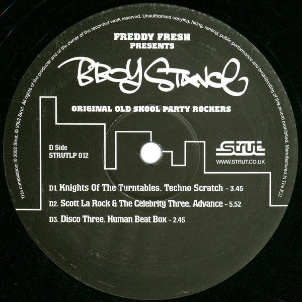 B-Boy Stance (Original Old Skool Party Rockers)