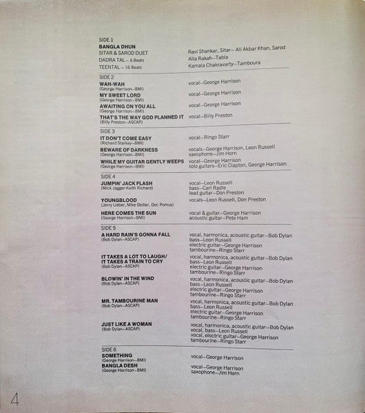 The Concert For Bangla Desh