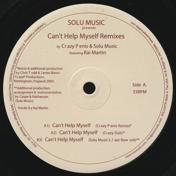 Can't Help Myself (Remixes)