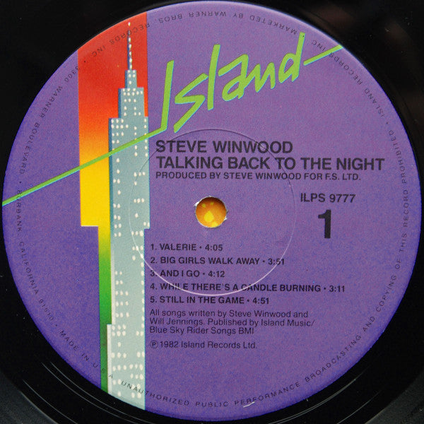 Talking Back To The Night