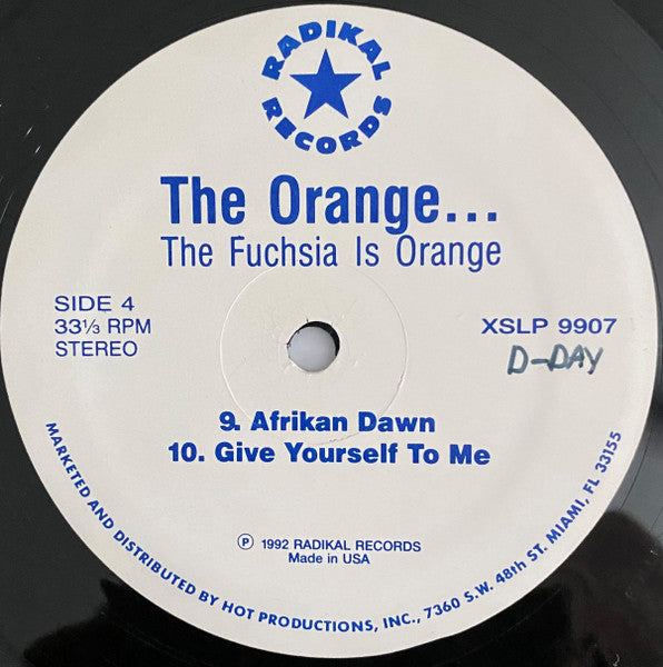 The Fuchsia Is Orange