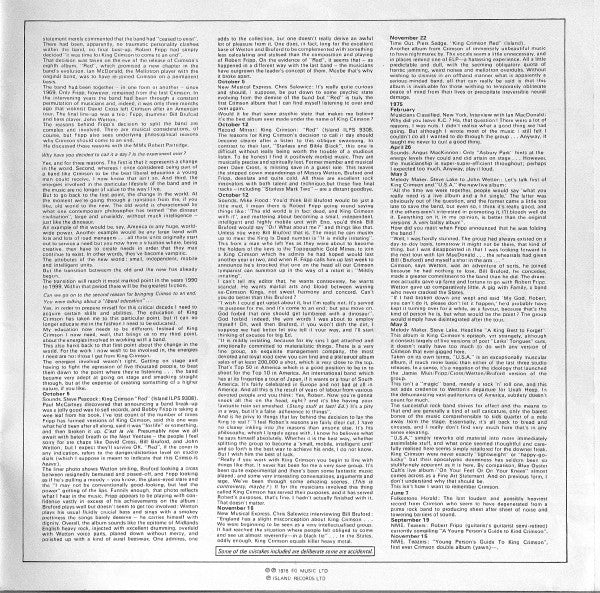 The Young Persons' Guide To King Crimson