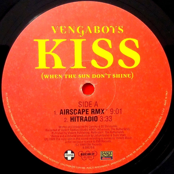 Kiss (When The Sun Don't Shine)