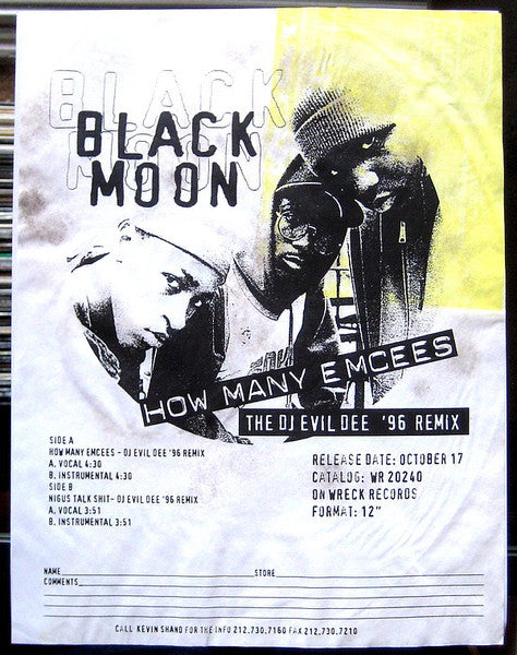 How Many Emcees (DJ Evil Dee '96 Remixes)