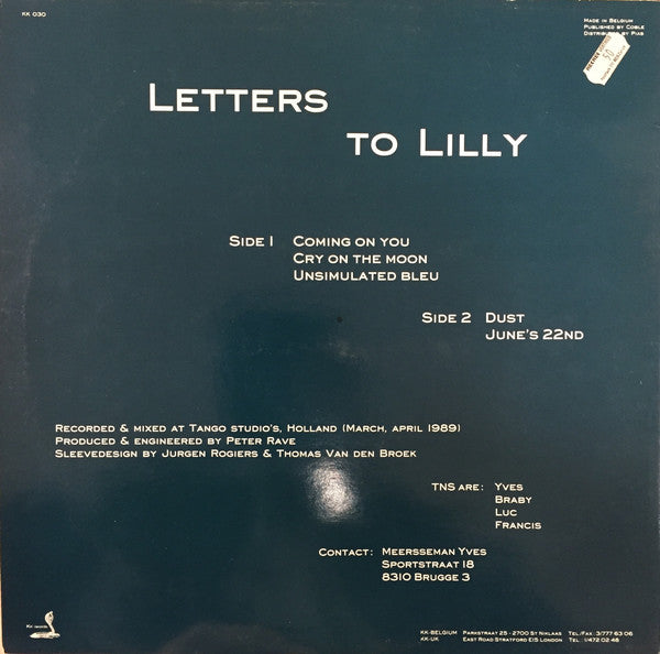 Letters To Lilly