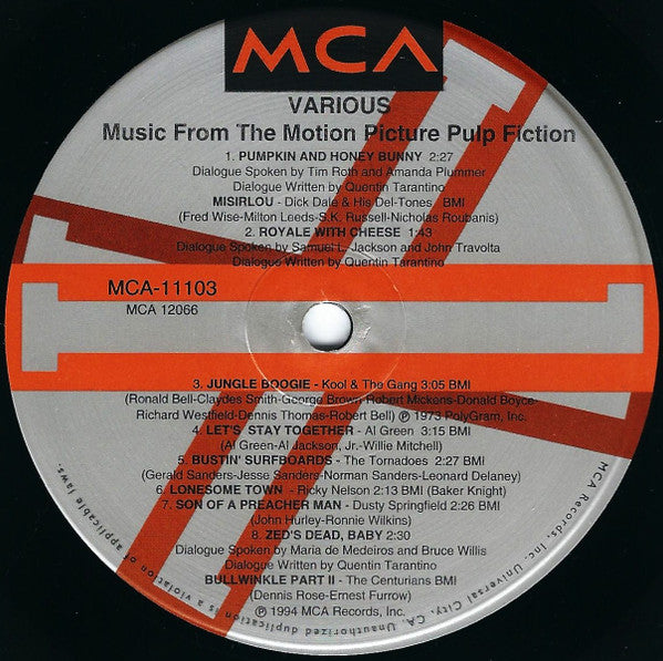 Pulp Fiction (Music From The Motion Picture)