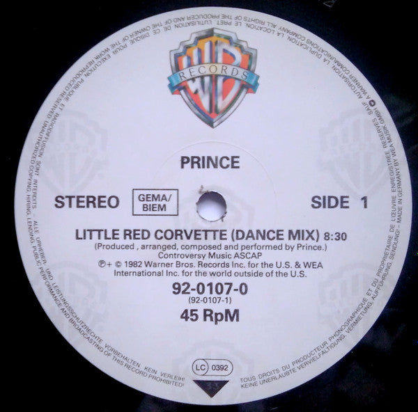 Little Red Corvette (Dance Mix)