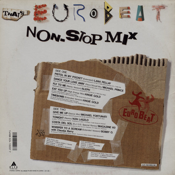 That's Eurobeat Non-Stop Mix