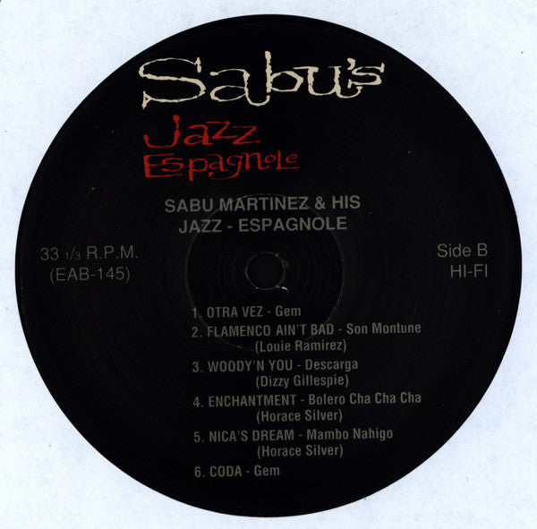 Sabu's Jazz Espagnole