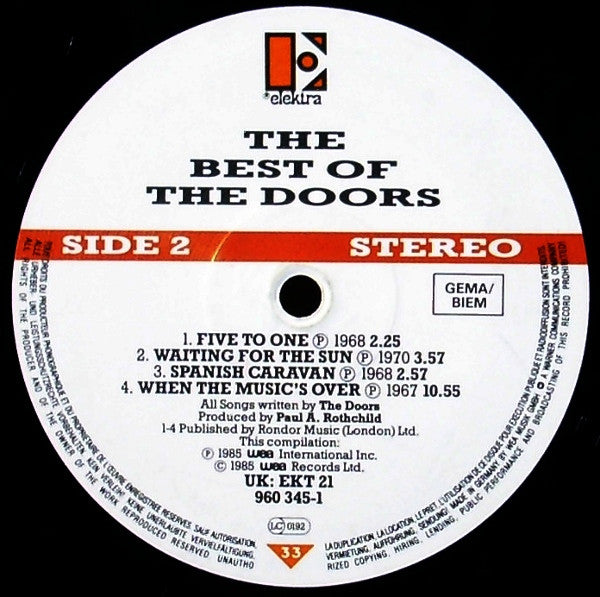 The Best Of The Doors