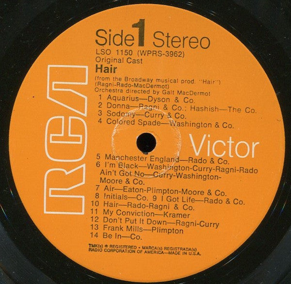 Hair - The American Tribal Love-Rock Musical (The Original Broadway Cast Recording)