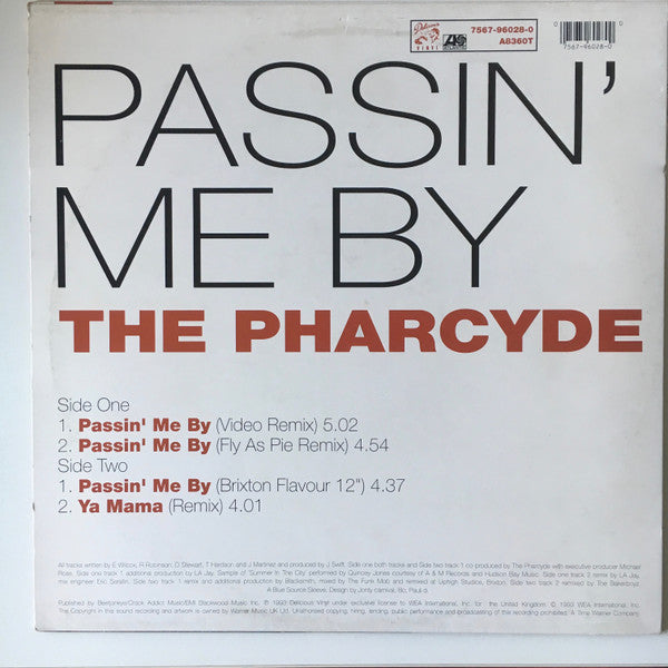 Release: Passin' Me By-Vinyl-UK-1993-7567-96028-0, A8360T-110360