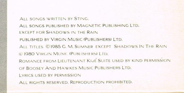 The Dream Of The Blue Turtles