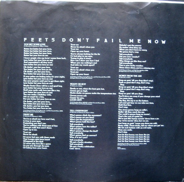 Feets Don't Fail Me Now