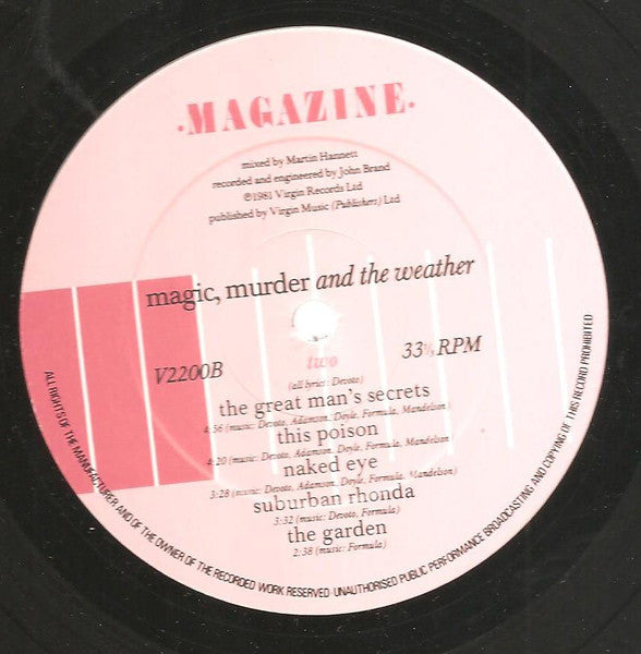 Magic, Murder And The Weather