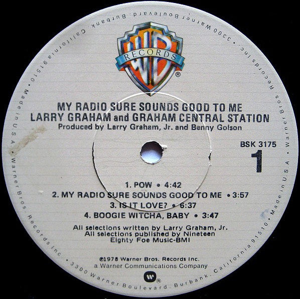 My Radio Sure Sounds Good To Me