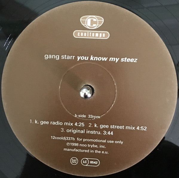 You Know My Steez (UK Remixes)