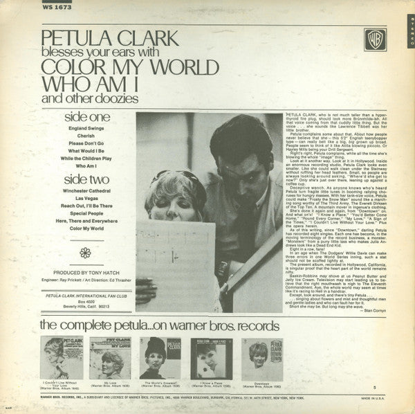 Color My World / Who Am I