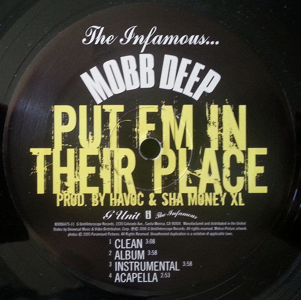 Master Release: Put 'Em In Their Place by Mobb Deep