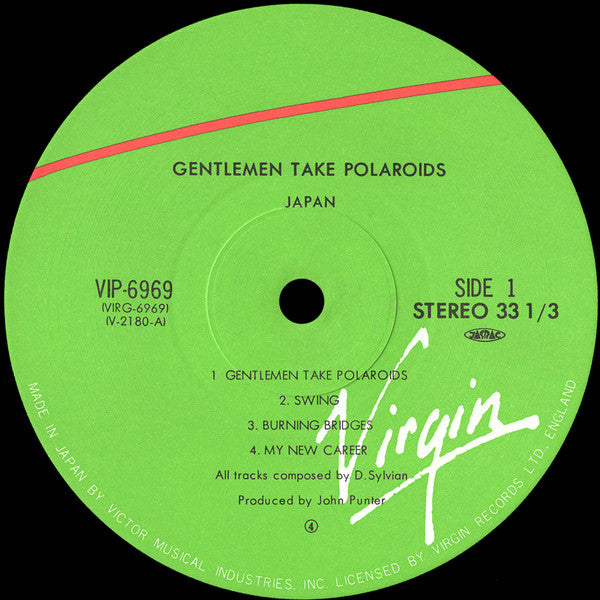 Gentlemen Take Polaroids = 孤独な影