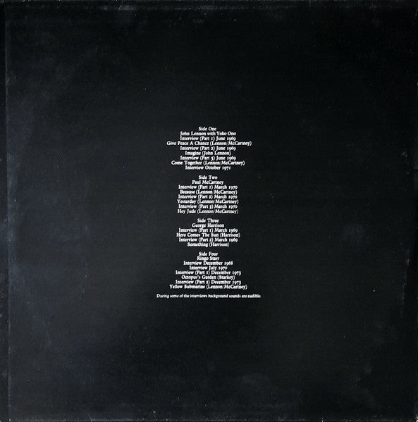 The Beatles Tapes From The David Wigg Interviews