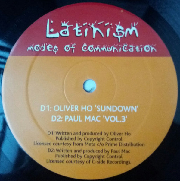 Modes Of Communication - Latinism