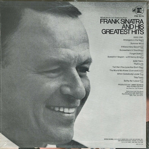 Frank Sinatra's Greatest Hits