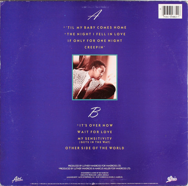 Release: The Night I Fell In Love-Vinyl-US-1985-FE 39882-927969