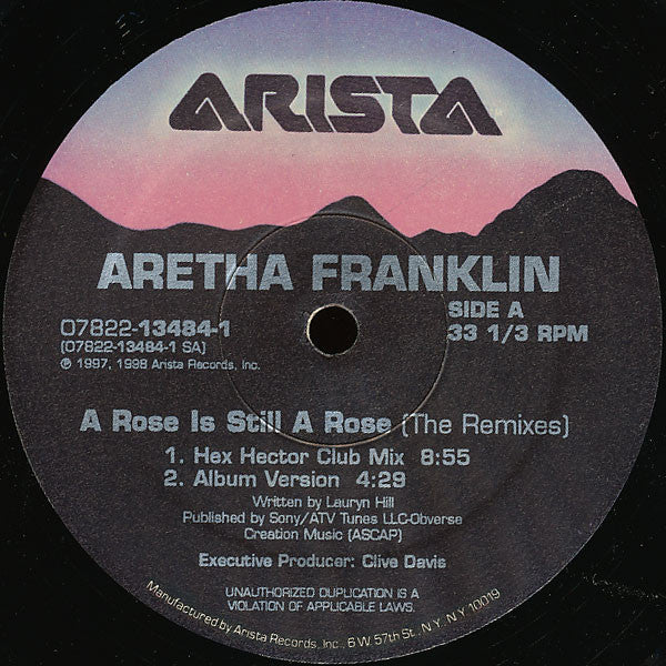 Release: A Rose Is Still A Rose-Vinyl-US-1998-07822-13484-1-177149