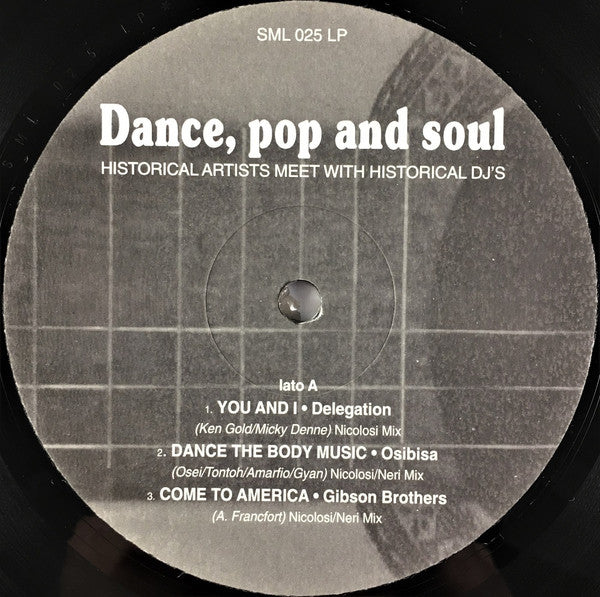 Dance, Pop And Soul