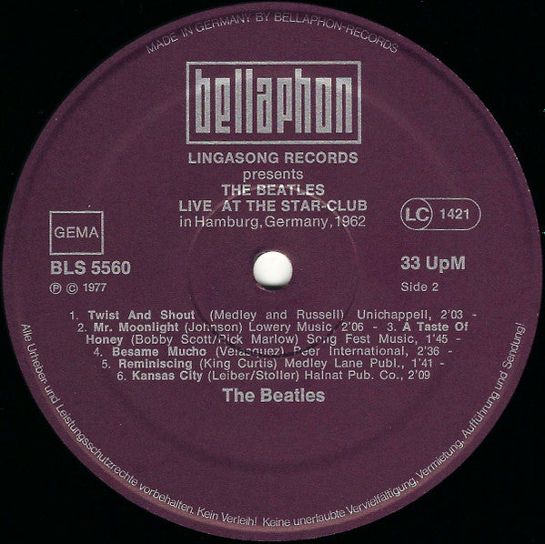 Live! At The Star-Club In Hamburg, Germany; 1962