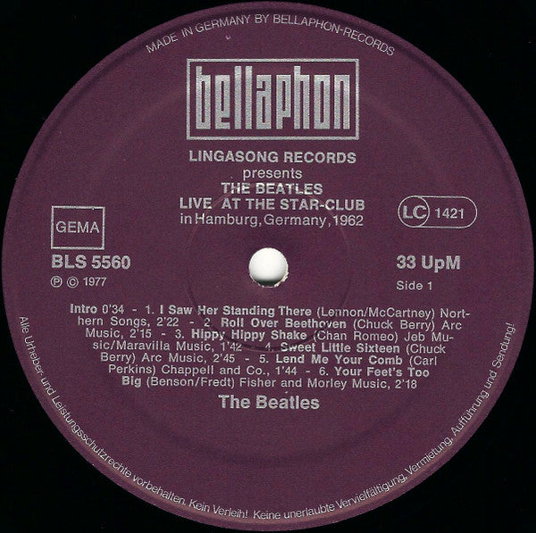 Live! At The Star-Club In Hamburg, Germany; 1962