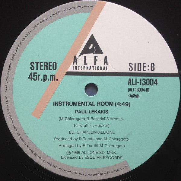 Boom Boom (Let's Go Back To My Room) = ブーム・ブーム