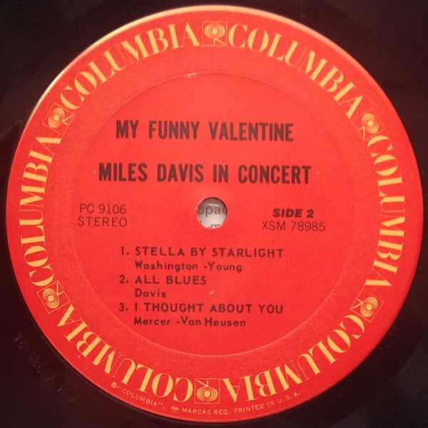 My Funny Valentine - Miles Davis In Concert