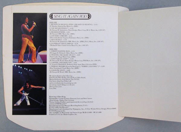 Sing It Again Rod