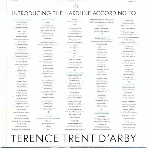 Introducing The Hardline According To Terence Trent D'Arby
