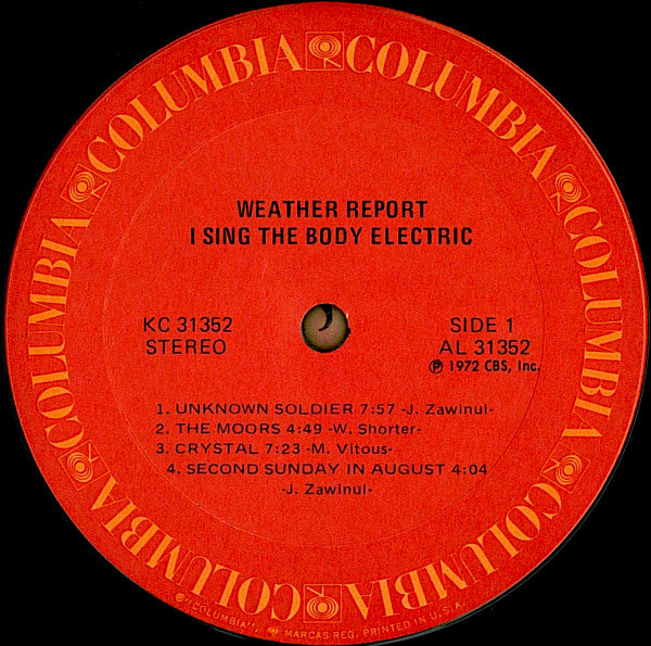 I Sing The Body Electric