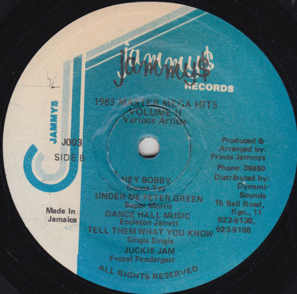 Sleng Teng Extravaganza: 1985 Master Mega Hits Volume 2