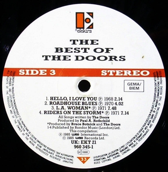 The Best Of The Doors