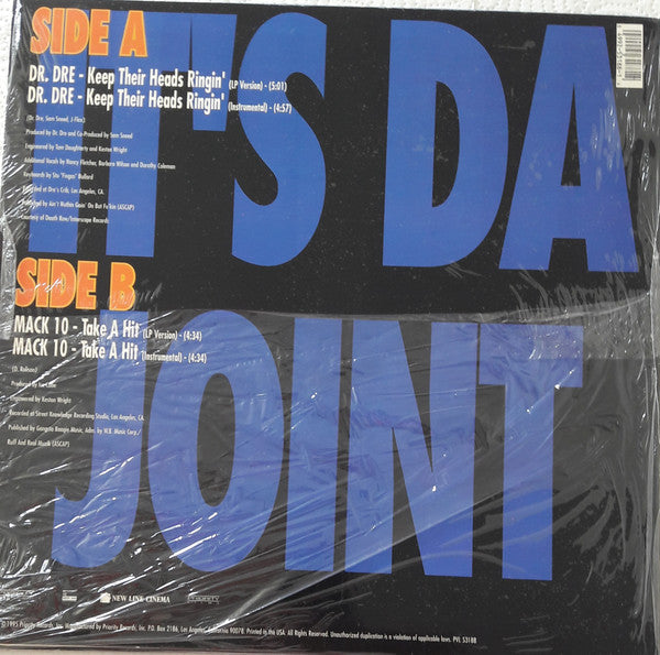 Release: Keep Their Heads Ringin' / Take A Hit-Vinyl-US-1995-PVL 53188-537192