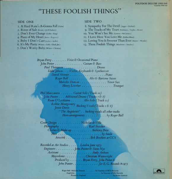 These Foolish Things