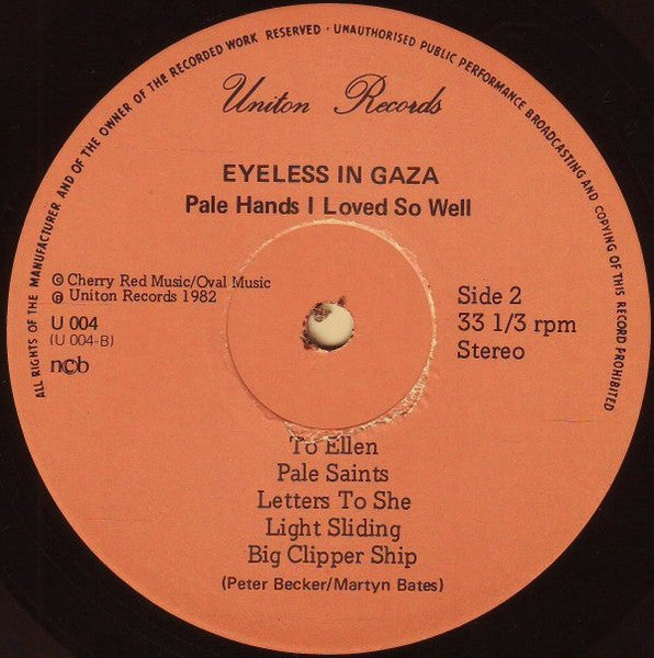 Pale Hands I Loved So Well