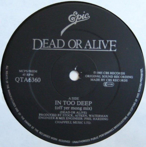 In Too Deep (Off Yer Mong Mix)