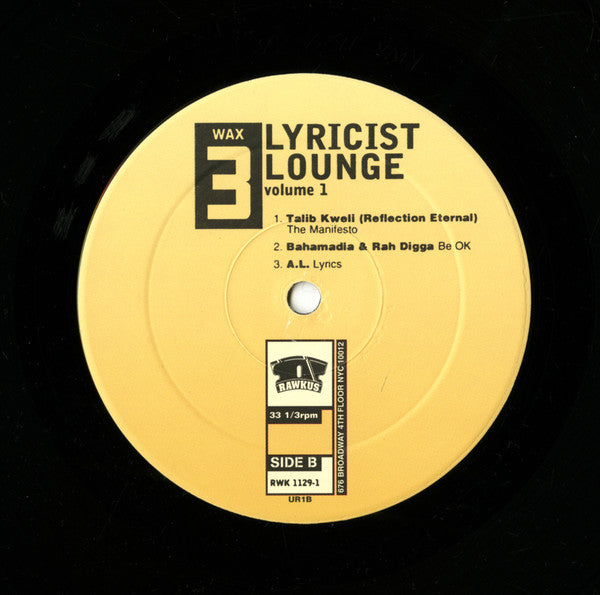 Lyricist Lounge (Volume One)