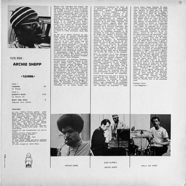 Yasmina, A Black Woman