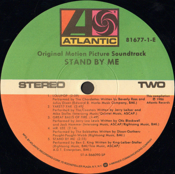 Stand By Me (Original Motion Picture Soundtrack)