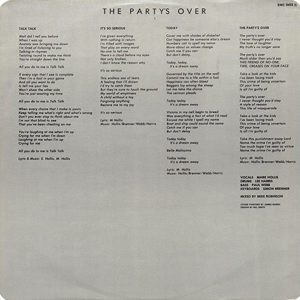 The Party's Over