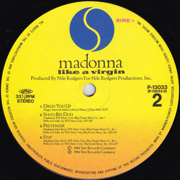 Like A Virgin = ライク・ア・ヴァージン