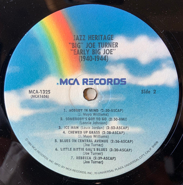 Early Big Joe (1940-1944)