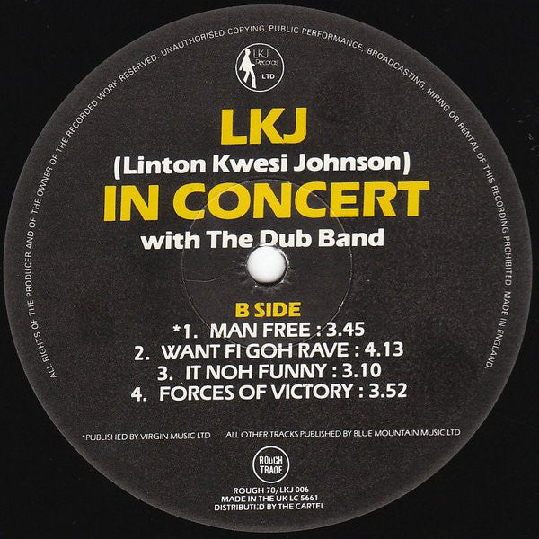 L.K.J. In Concert With The Dub Band